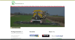 Desktop Screenshot of profiagrartechnik.de